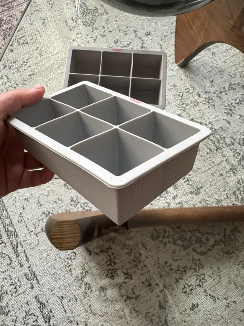 Set Hielera acrílico y cubetas de hielo silicona - 3