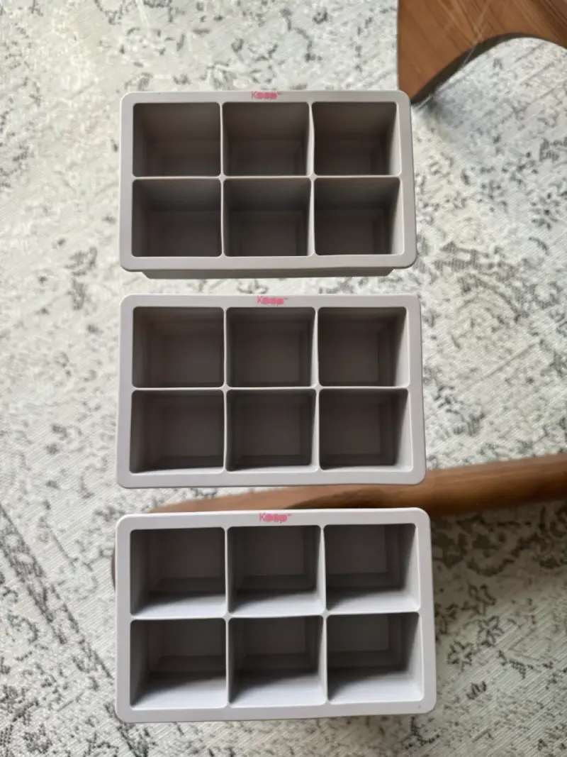 Set Hielera acrílico y cubetas de hielo silicona - 4