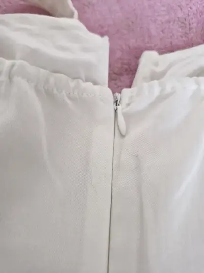 Enterito blanco de mujer con tirantes - miniatura 6