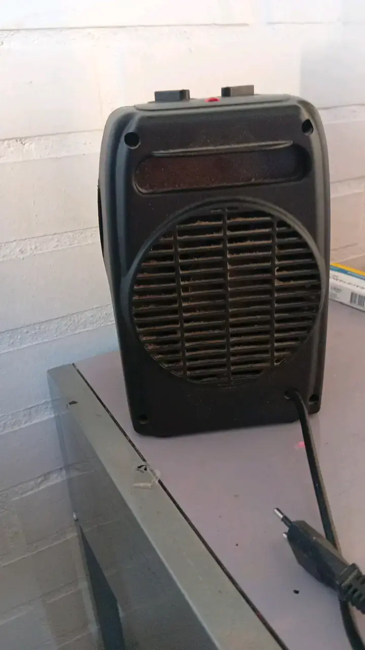 Calefactor eléctrico portátil Graden negro - 3