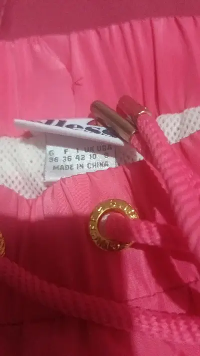 Pantalones deportivos Ellesse rojos y rosados - miniatura 2