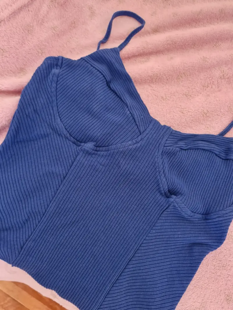 Body azul de tirantes Shein en buen estado - 1
