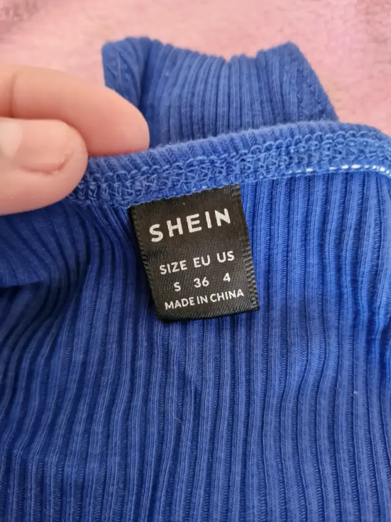 Body azul de tirantes Shein en buen estado - 3