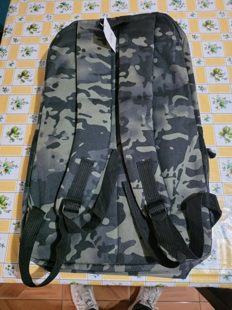 Mochila táctica camuflaje con parche bandera - 2