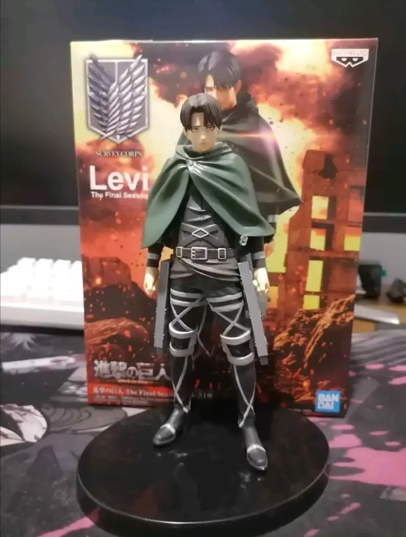 Figura Banpresto Levi Ackerman Shingeki no kyojin