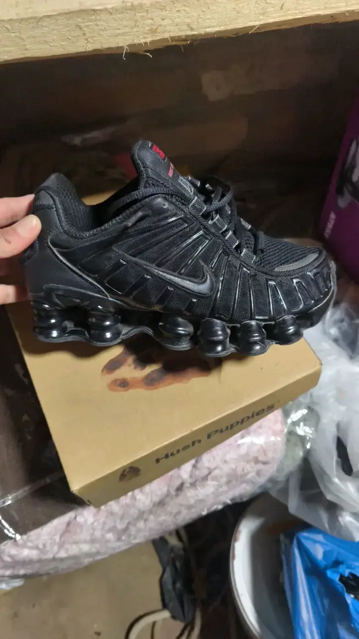Zapatillas deportivas negras Nike Shox