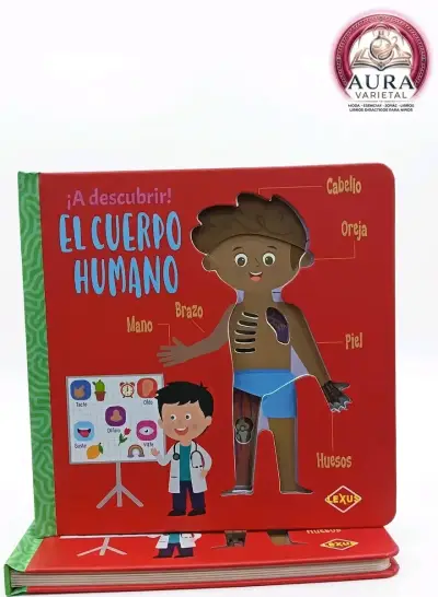 Libro infantil interactivo 'El Cuerpo Humano' - miniatura 1