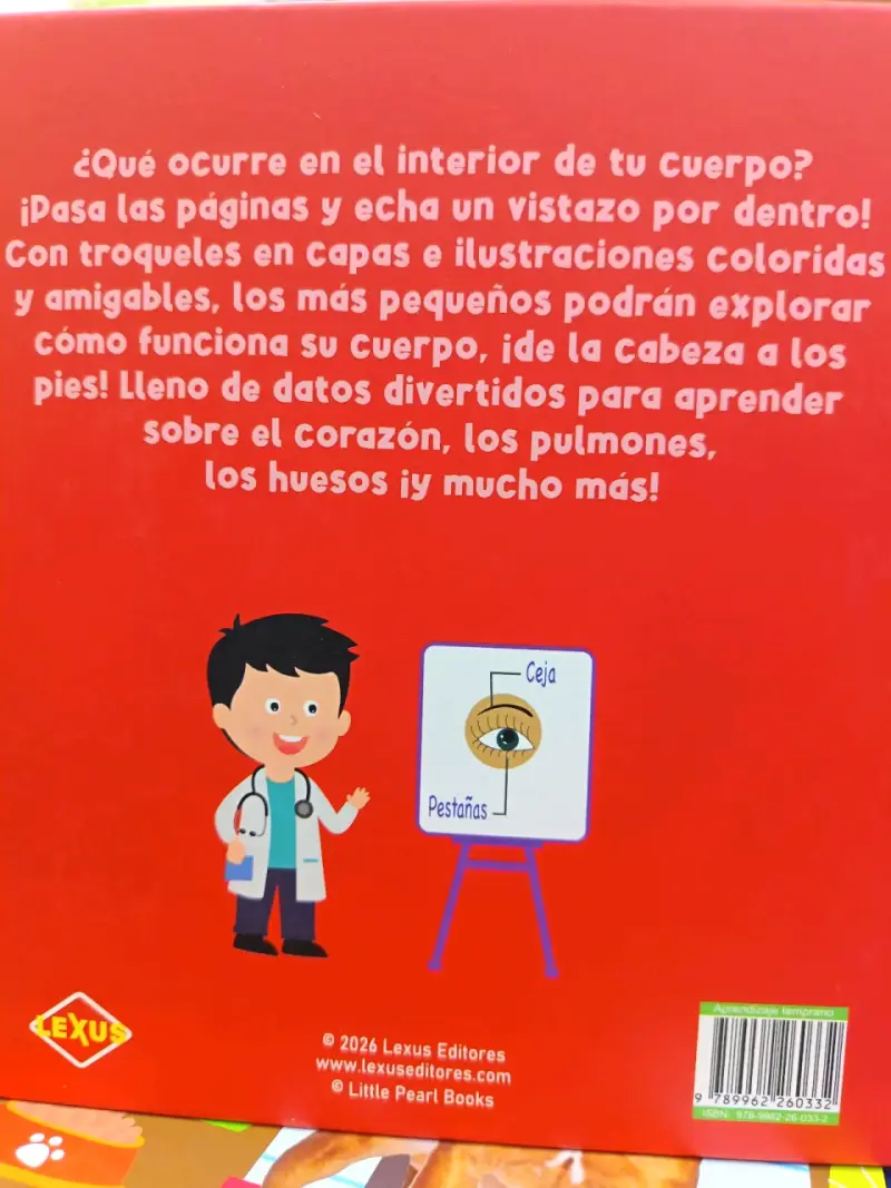 Libro infantil interactivo 'El Cuerpo Humano' - 2