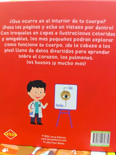 Libro infantil interactivo 'El Cuerpo Humano' - miniatura 2