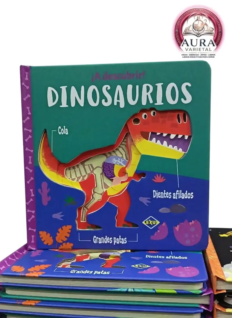 Libro infantil ¡A descubrir! Dinosaurios - 1