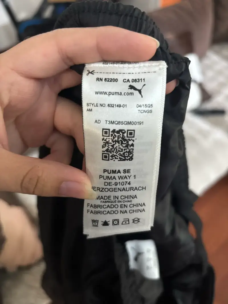 Pantalones deportivos negros Puma para hombre - 4