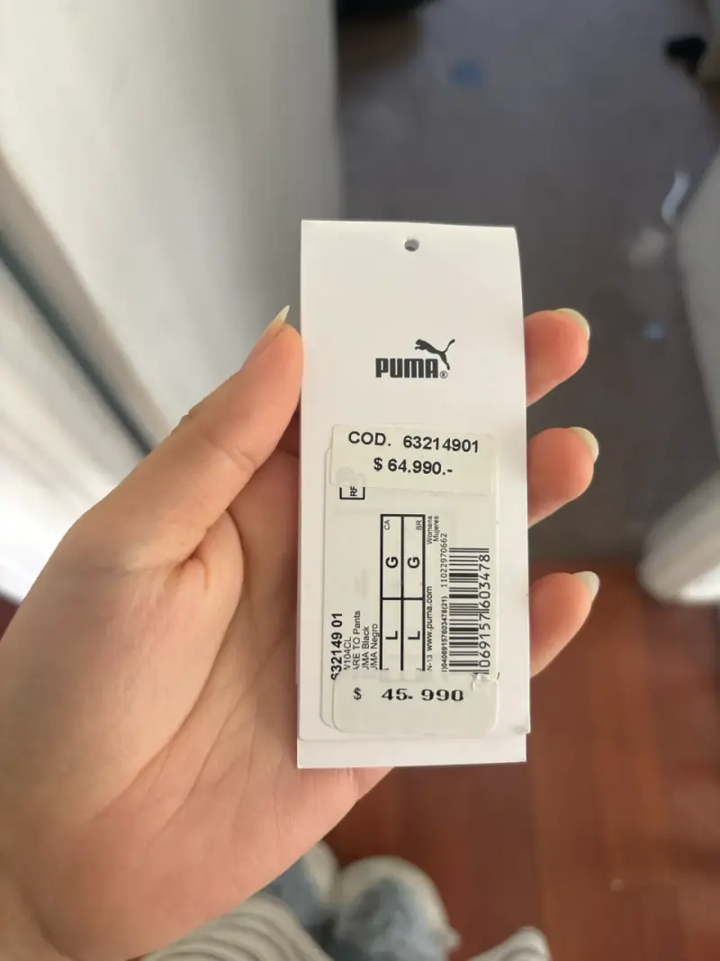 Pantalones deportivos negros Puma para hombre - 5