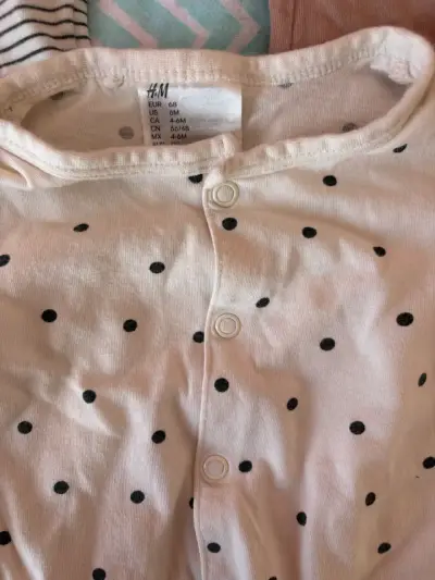 Set de 3 enteritos para bebé H&M variados - miniatura 4