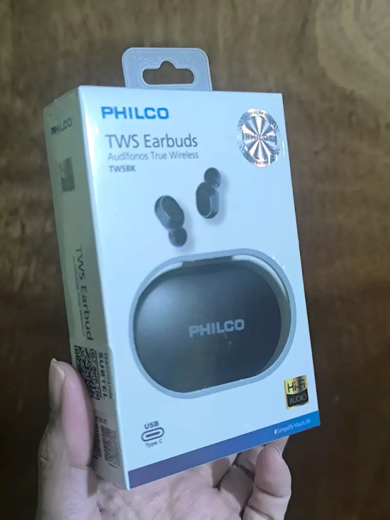 Audífonos True Wireless Philco TWS5BK con Bluetooth