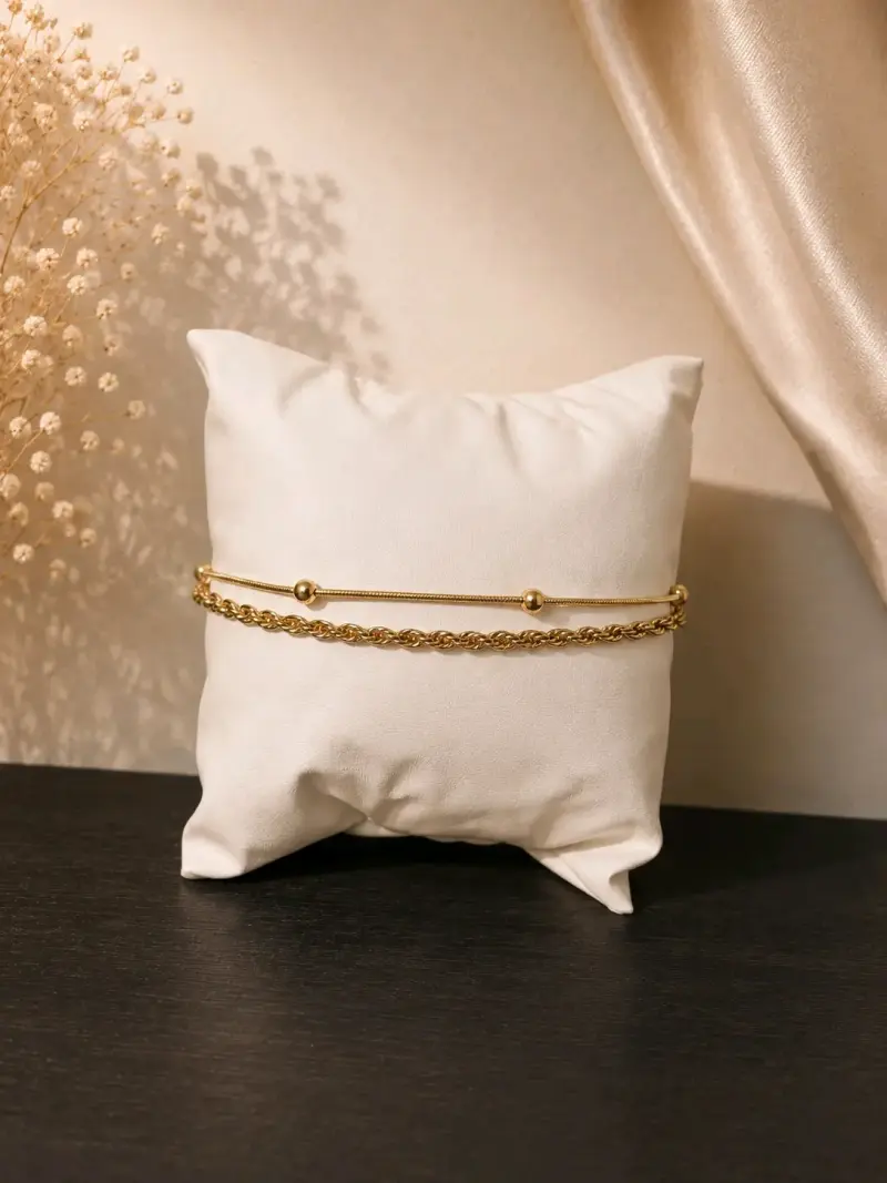 Pulsera de acero quirúrgico nueva
