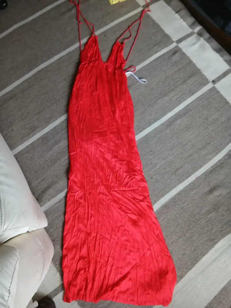 Vestido largo .estudio F marca - 2