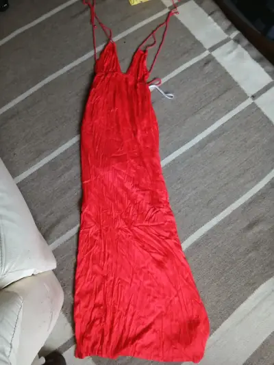 Vestido largo .estudio F marca - miniatura 2
