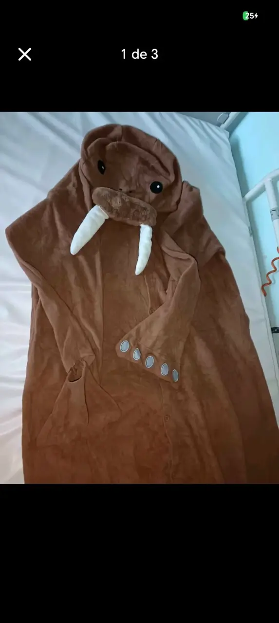 Disfraz de foca  para adulto talla XL