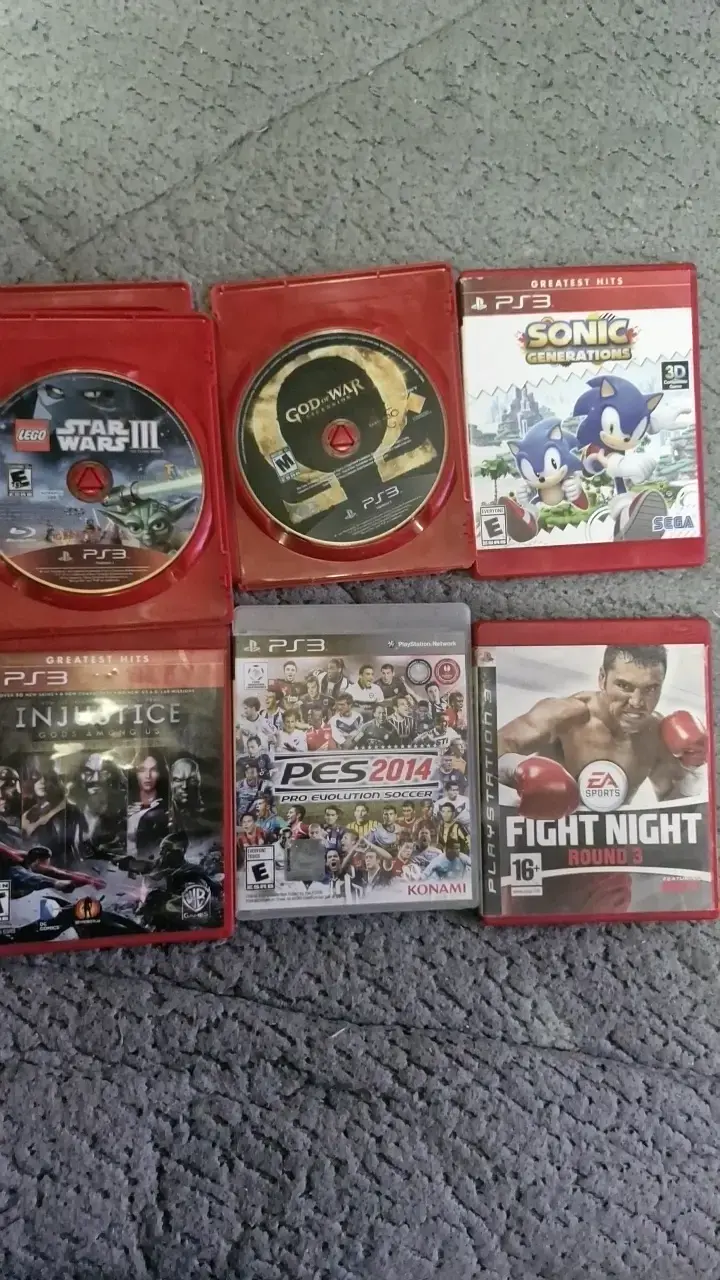 Lote de juegos PS3 variados en buen estado