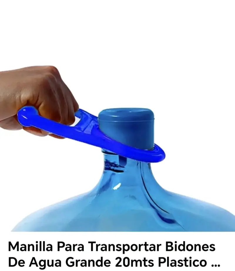 Manilla de Plástico para Transportar Bidones de Agua