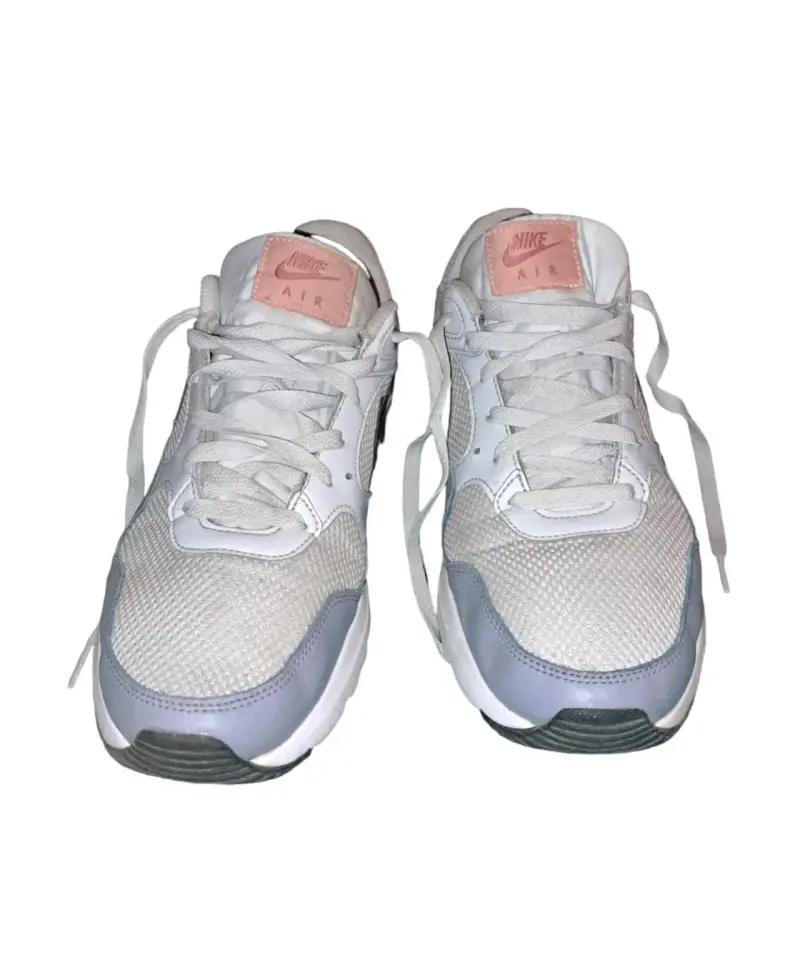 Zapatillas deportivas Nike Air blancas y rosadas