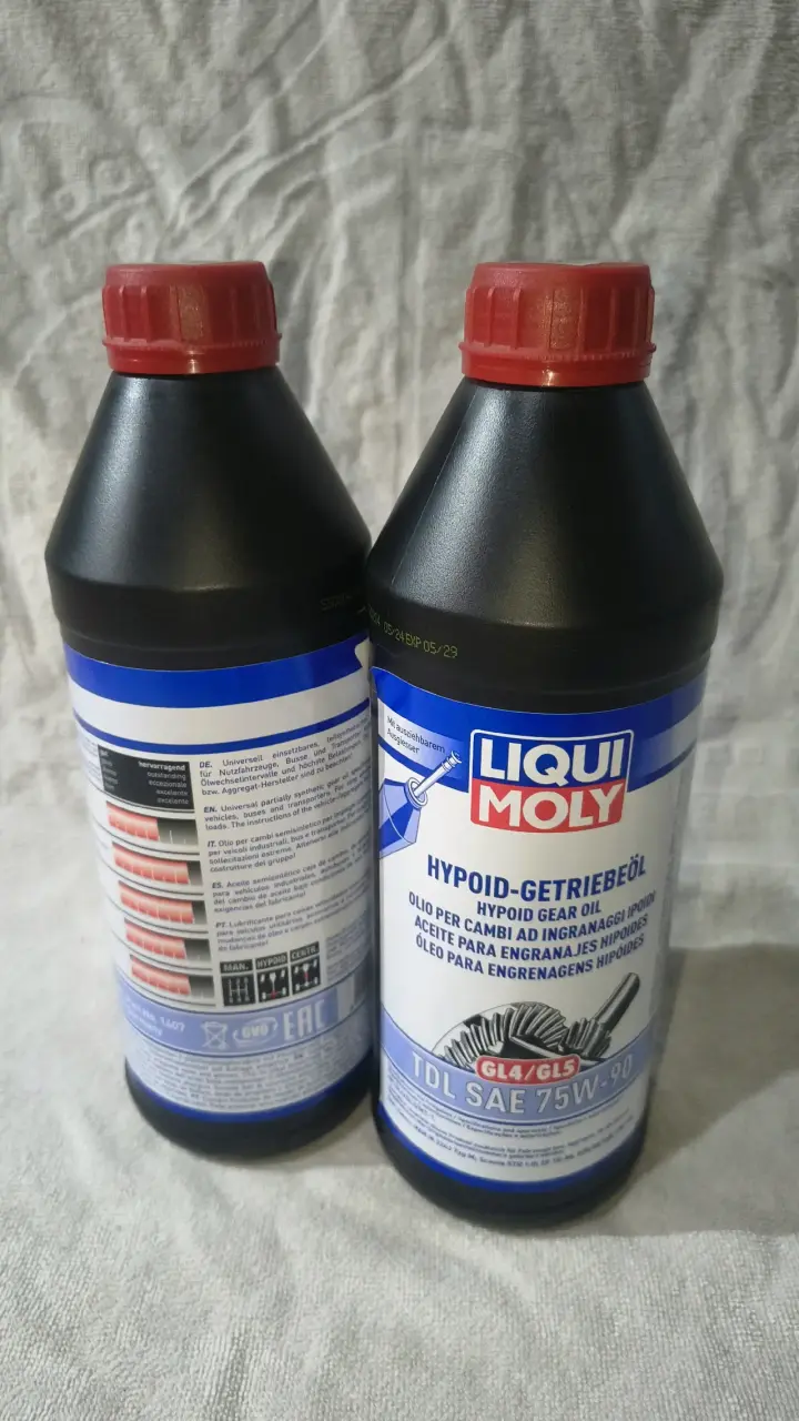 2 Aceites transmisión Liqui Moly 75W-90 - 4