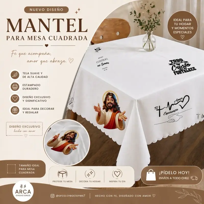 Mantel, poleras disponibles