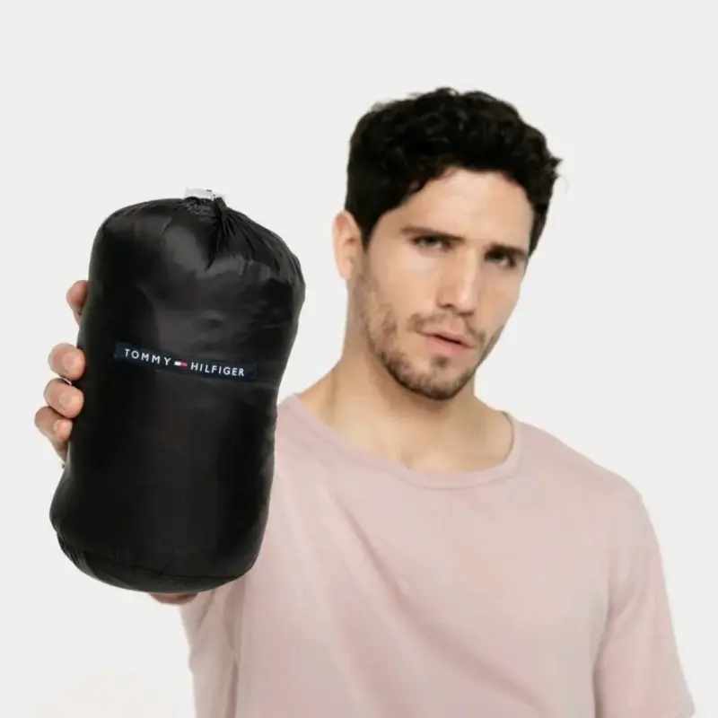 Chaqueta acolchada negra Tommy Hilfiger para hombre