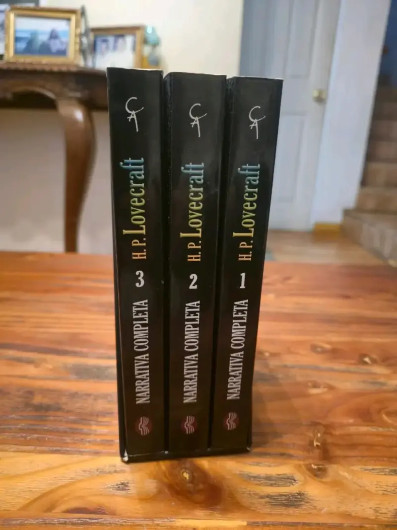 Pack Lovecraft Narrativa Completa 3 Tomos - 4