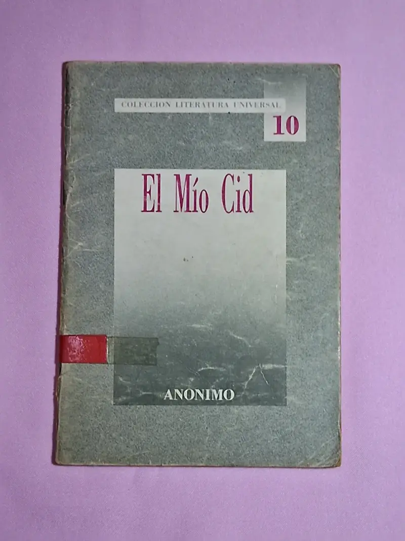 Libro El Mío Cid Colección Literatura Universal