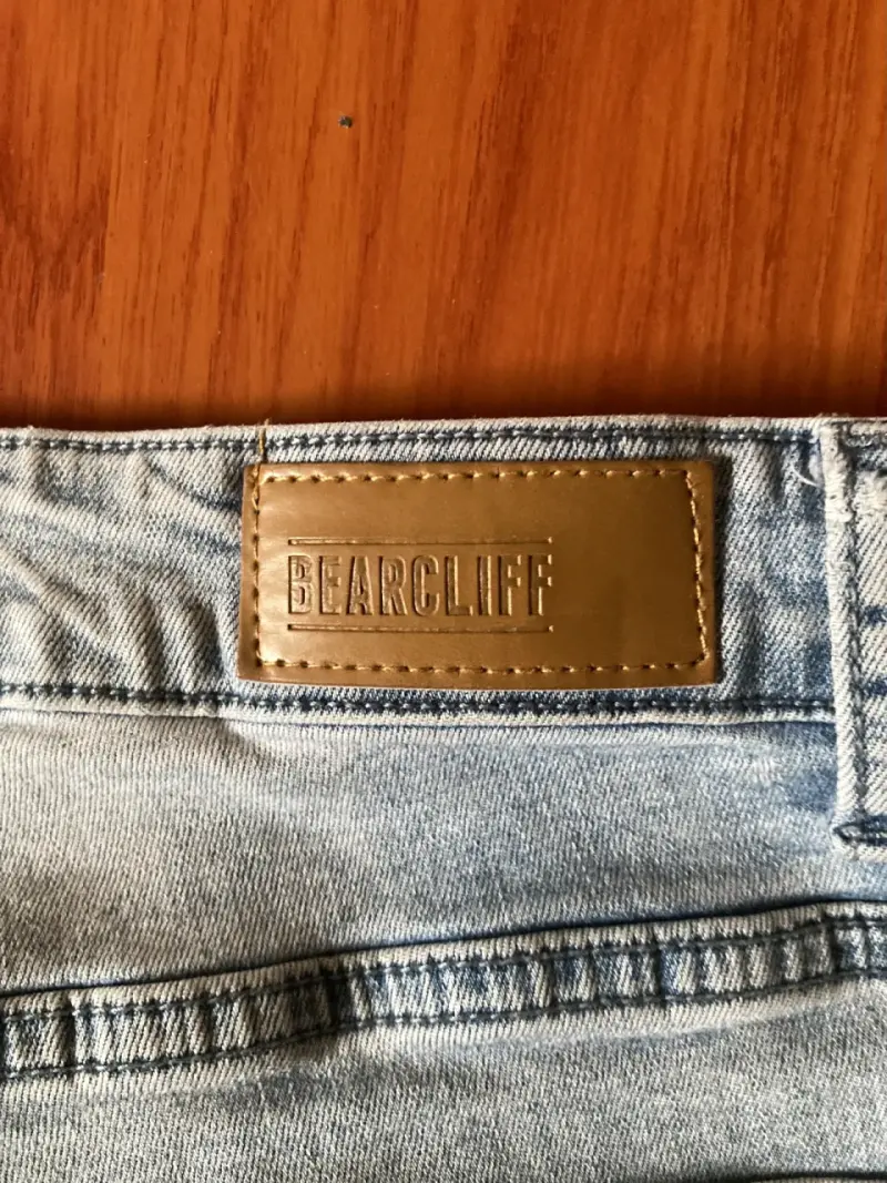 Jeans mezclilla Talla 42 Corte Recto - 5