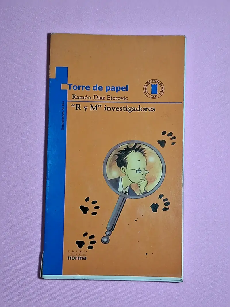 Libro 'R y M' Investigadores de Ramón Díaz Eterovic