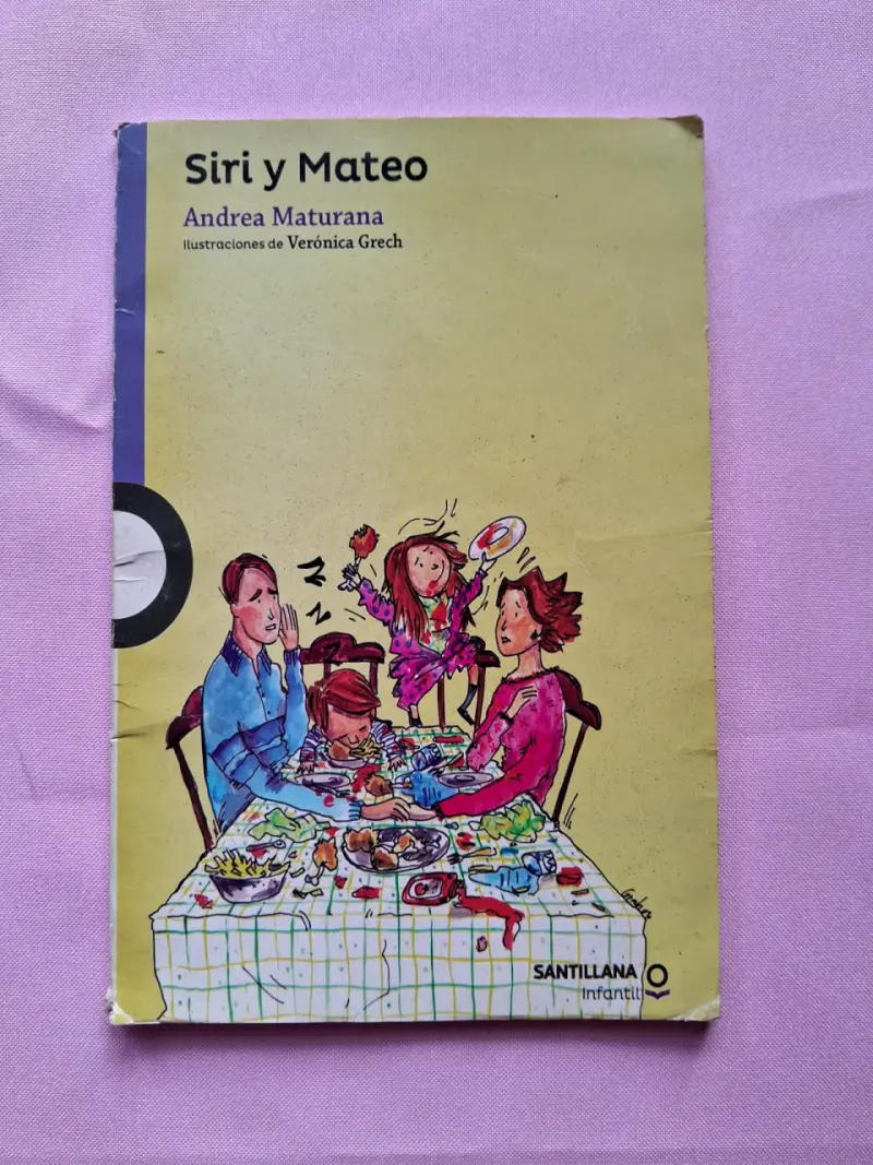 Libro infantil 'Siri y Mateo' de Andrea Maturana