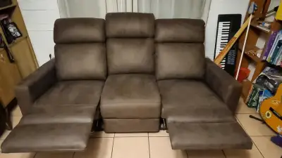 Sillón Bergere reclinable de 3 cuerpos - miniatura 1