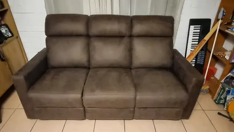 Sillón Bergere reclinable de 3 cuerpos - 2