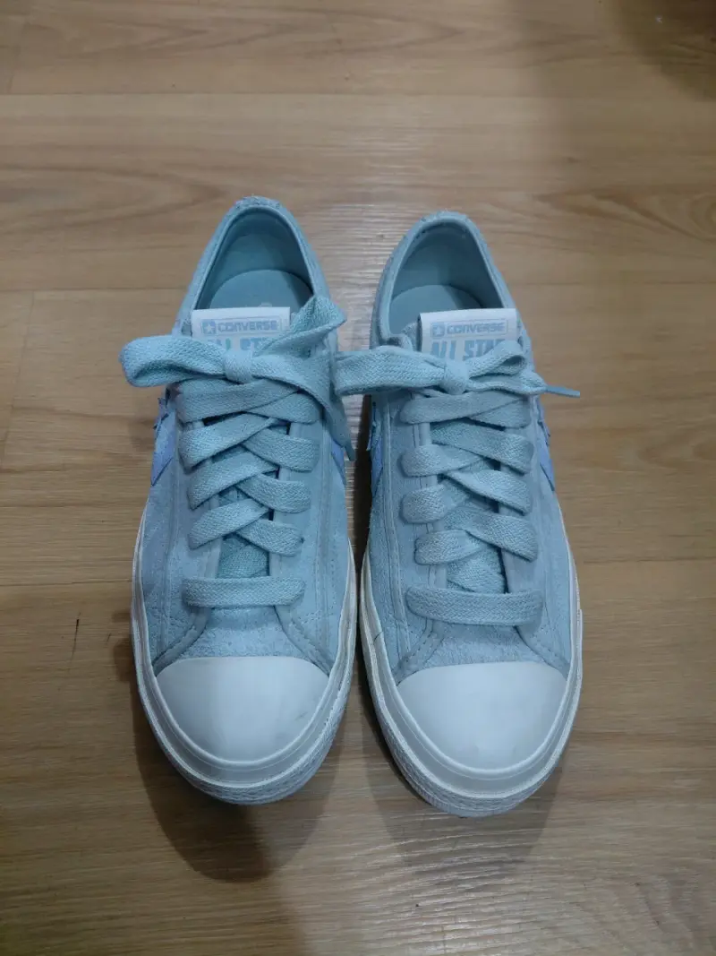Zapatillas Converse All Star celestes para mujer