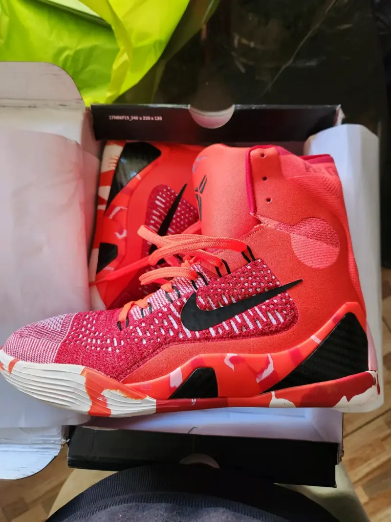 Zapatillas Nike Zoom Kobe IX Rojas