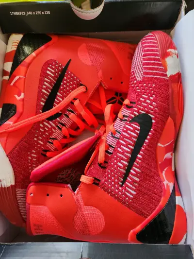 Zapatillas Nike Zoom Kobe IX Rojas - miniatura 3