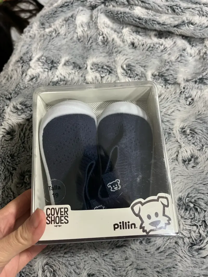 Zapatos para bebé azul marino Pillin talla 19