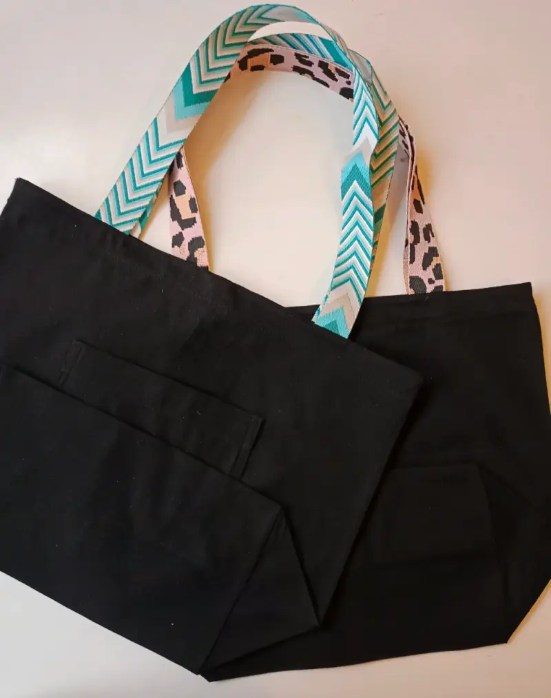 Tote Bag de Lona Confección Artesanal