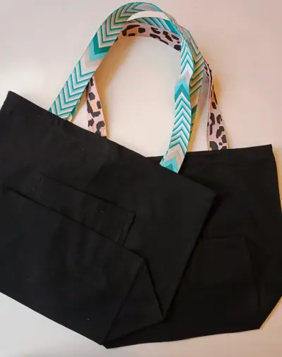Tote Bag de Lona Confección Artesanal - miniatura 1