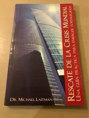 Libro 'Rescate de la Crisis Mundial' de Michael Laitman