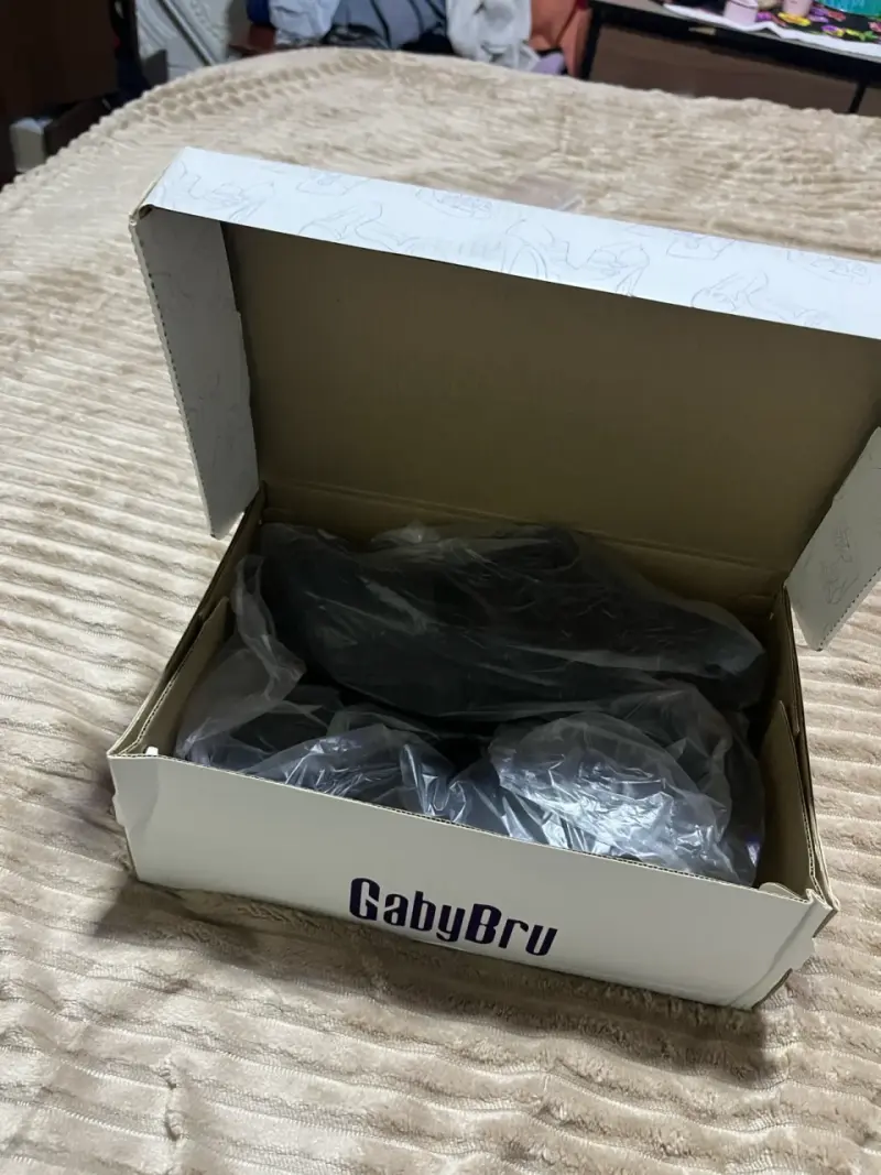 Sandalias de Tacón Negro GabyBru para Mujer