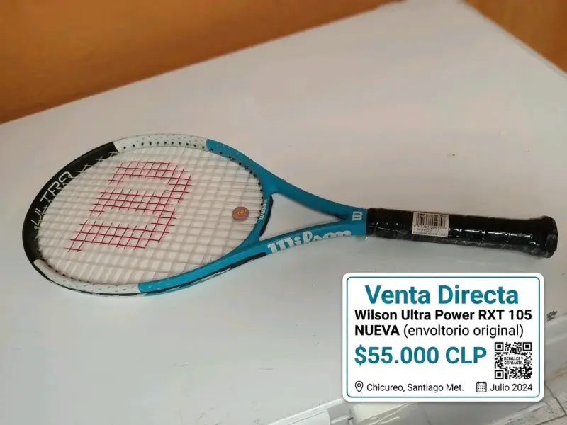 Raqueta de tenis Wilson Ultra Power RXT 105 - 4
