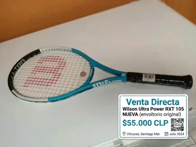 Raqueta de tenis Wilson Ultra Power RXT 105 - miniatura 4