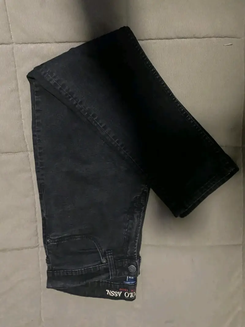 Jeans negros U.S. Polo Assn. para hombre