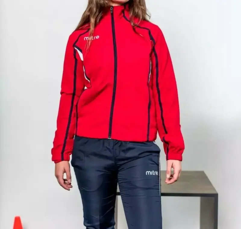 Conjunto deportivo rojo Mitre para mujer