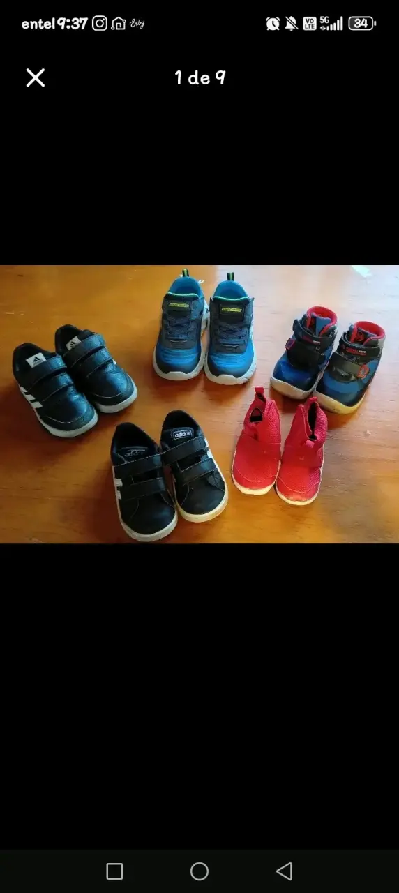 Zapatillas deportivas para niño