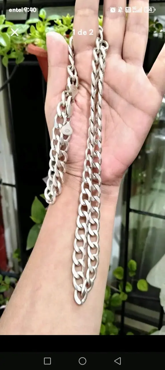 Cadena de plata 925 gruesa