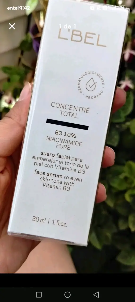 Suero Facial L'Bel Con Niacinamida B3 30ml